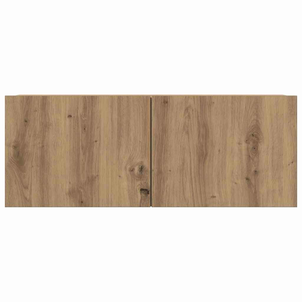 TV Cabinets Wall-mounted 2 pcs Artisian Oak 80x30x30 cm