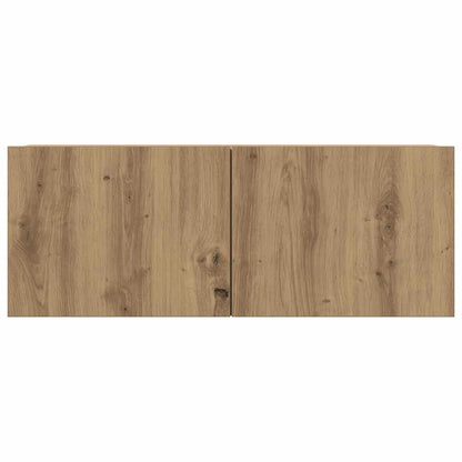 TV Cabinets Wall-mounted 2 pcs Artisian Oak 80x30x30 cm