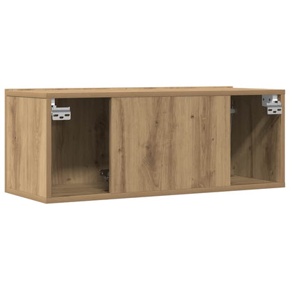 TV Cabinets Wall-mounted 2 pcs Artisian Oak 80x30x30 cm