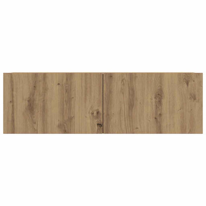 TV Cabinets Wall-mounted 2 pcs Artisian Oak 100x30x30 cm
