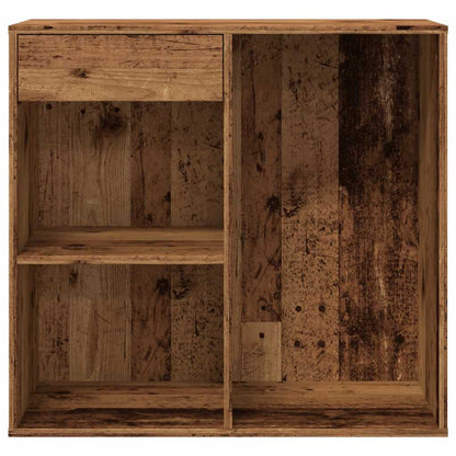 Cosmetic Cabinet Old Wood 80x40x75 cm Engineered Wood