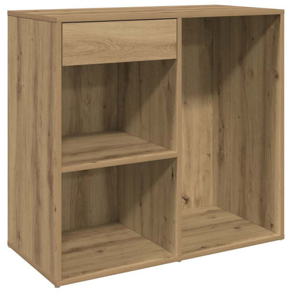 Cosmetic Cabinet Artisan Oak 80x40x75 cm Engineered Wood