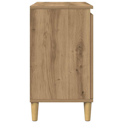 Sink Cabinet Artisan Oak 58x33x60 cm Engineered Wood
