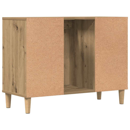 Sink Cabinet Artisan Oak 80x33x60 cm Engineered Wood