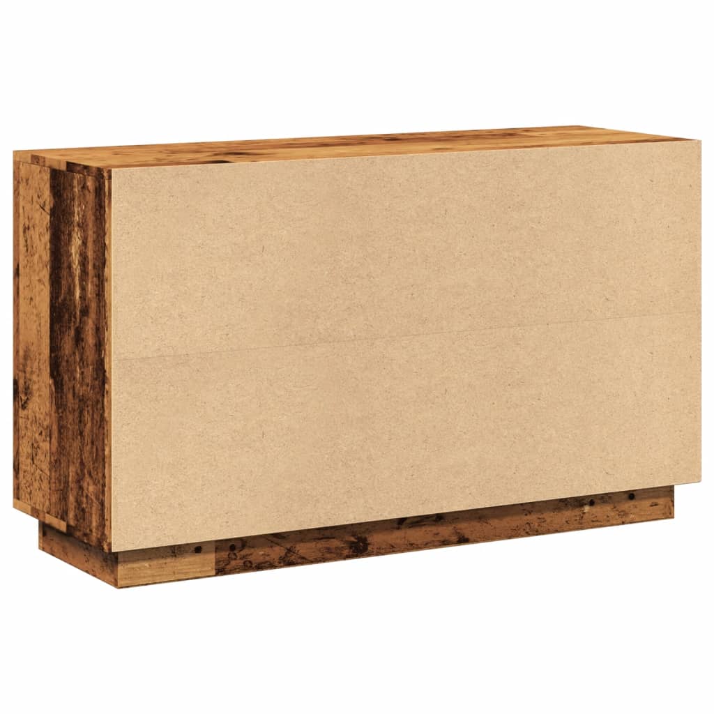 Sideboard Old Wood 102x35x60 cm Engineered Wood