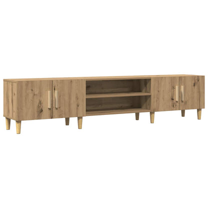 TV Cabinet Artisan Oak 180x31.5x40 cm Engineered Wood