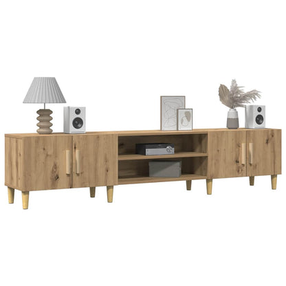 TV Cabinet Artisan Oak 180x31.5x40 cm Engineered Wood