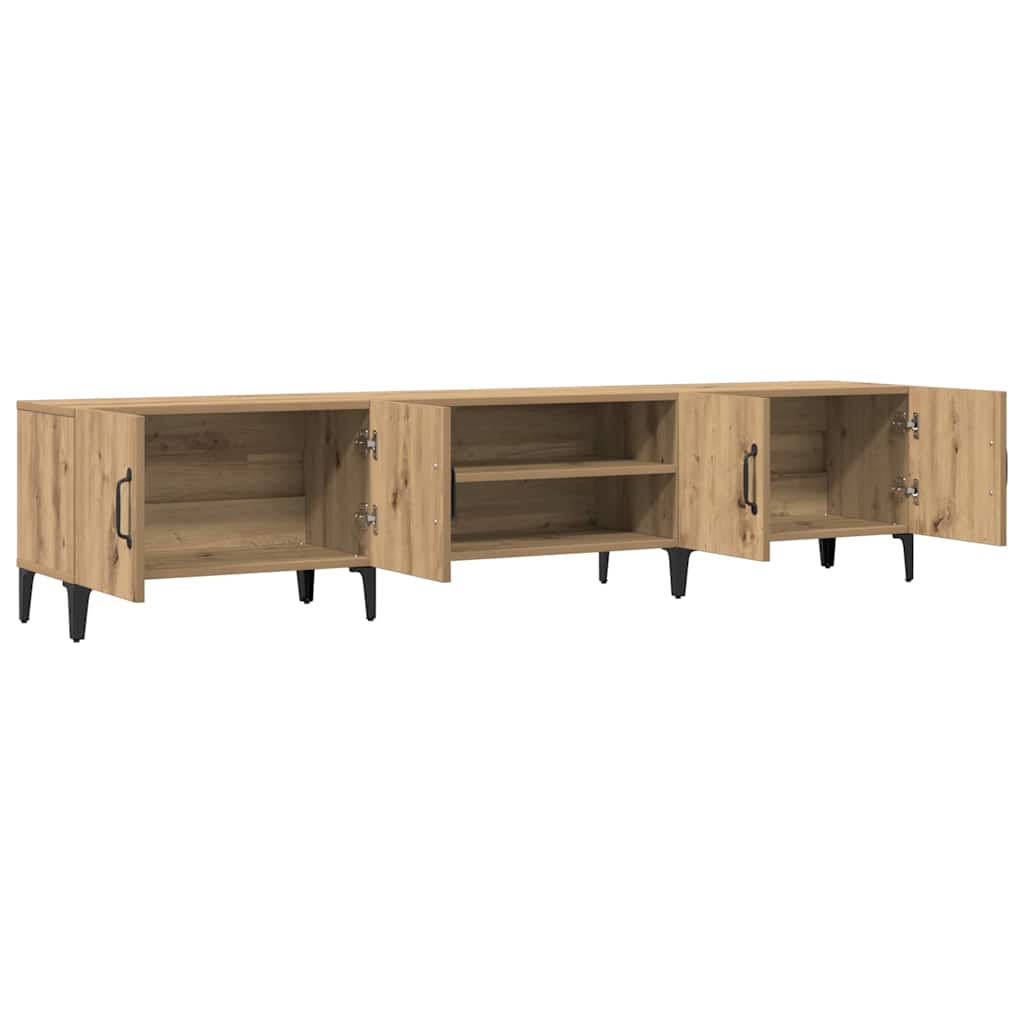 TV Cabinet Artisian Oak 180x31.5x40 cm Engineered Wood