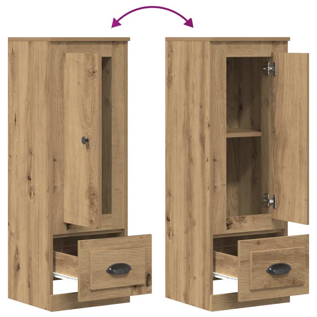 Highboard Artisian Oak 36x35.5x103.5 cm Engineered Wood