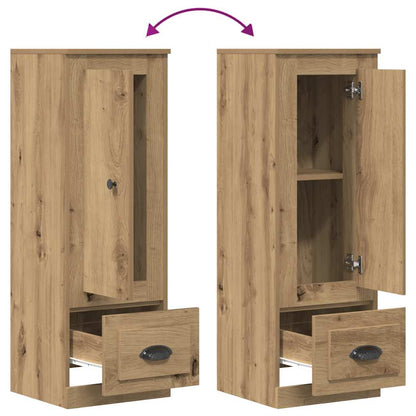 Highboard Artisian Oak 36x35.5x103.5 cm Engineered Wood