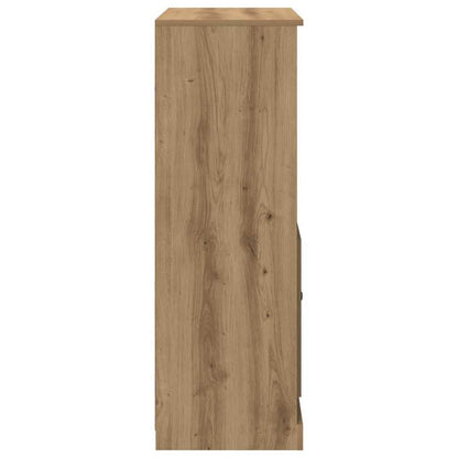Highboard Artisian Oak 60x35.5x103.5 cm Engineered Wood