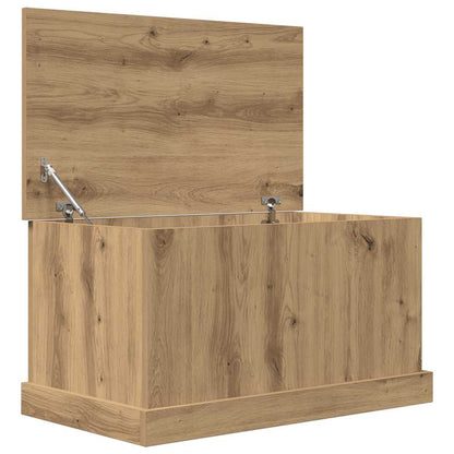 Storage Box Artisan Oak 70x40x38 cm Engineered Wood