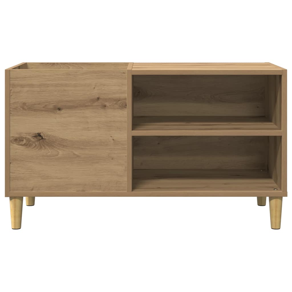Record Cabinet Artisan Oak 84.5x38x48 cm Engineered Wood