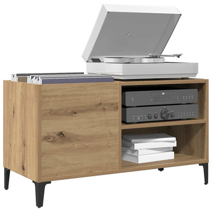 Record Cabinet Artisan Oak 84.5x38x48 cm Engineered Wood