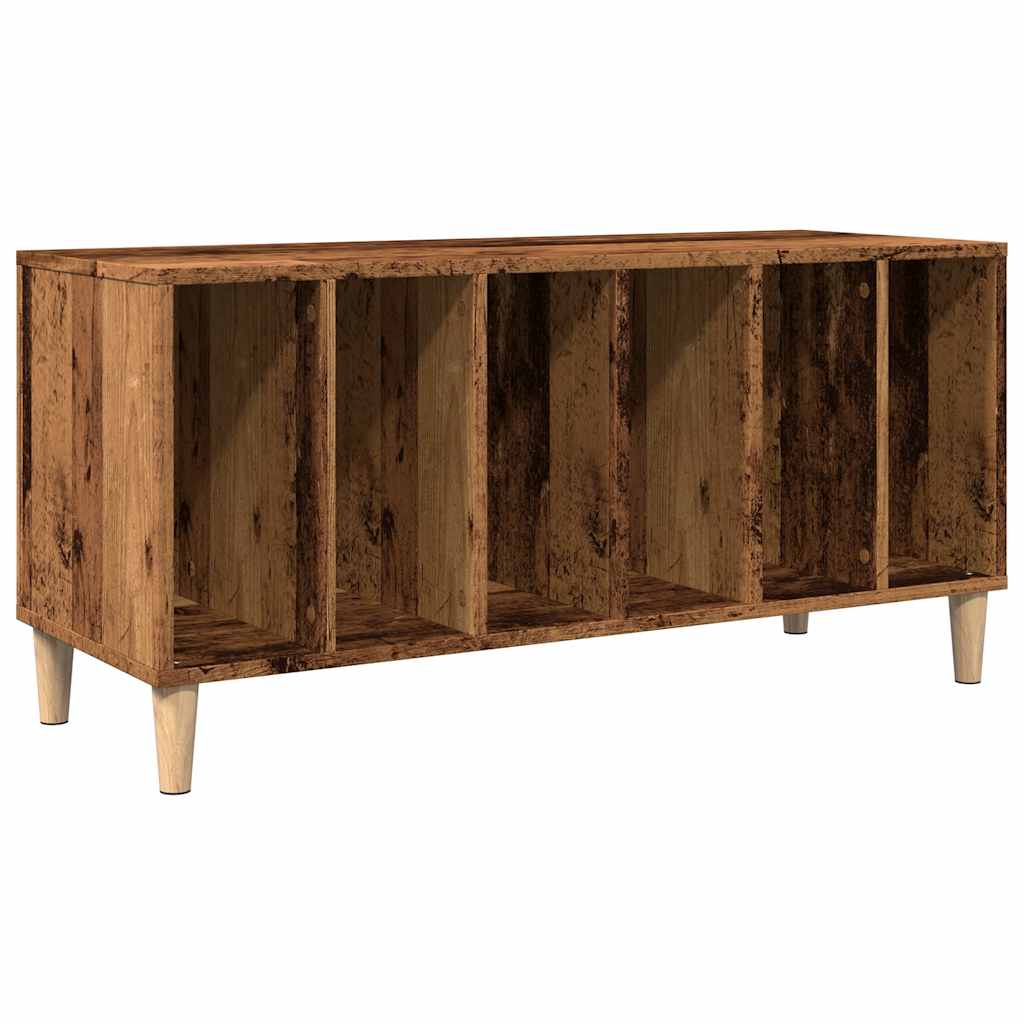 Record Cabinet Old Wood 100x38x48 cm Engineered Wood