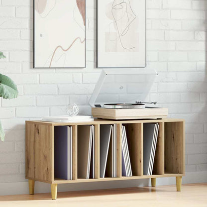 Record Cabinet Artisan Oak 100x38x48 cm Engineered Wood