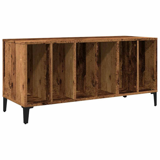 Record Cabinet Old Wood 100x38x48 cm Engineered Wood