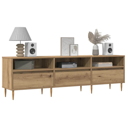 TV Cabinet Artisan Oak 150x30x44.5 cm Engineered Wood