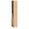 Bathroom Cabinet Old Wood 30x30x190 cm Engineered Wood