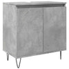 Bathroom Cabinet Concrete Grey 58x33x60 cm Engineered Wood