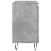 Bathroom Cabinet Concrete Grey 58x33x60 cm Engineered Wood