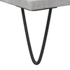 Bathroom Cabinet Concrete Grey 58x33x60 cm Engineered Wood
