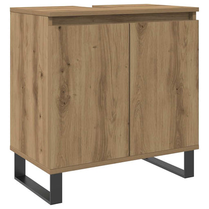Bathroom Cabinet Artisan Oak 58x33x60 cm Engineered Wood