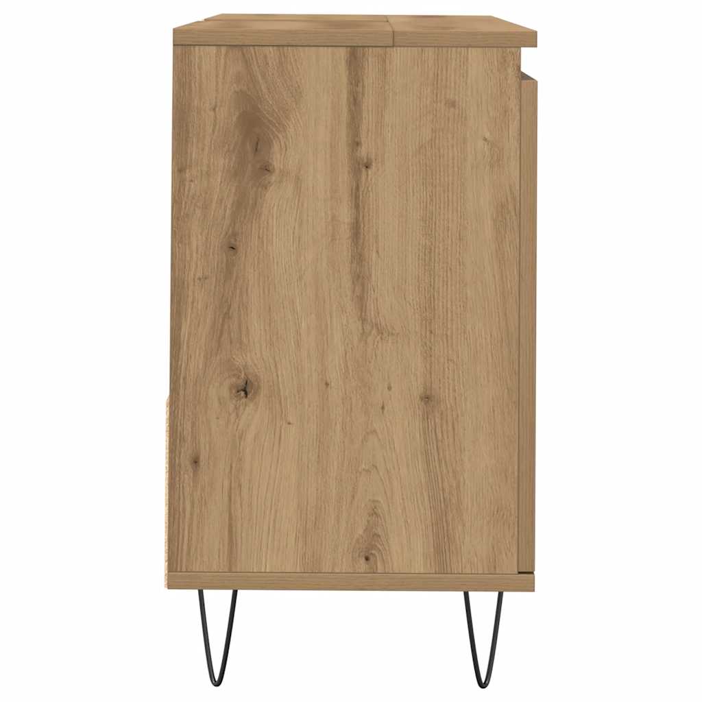 Sink Cabinet Artisan Oak 65x33x60 cm Engineered Wood