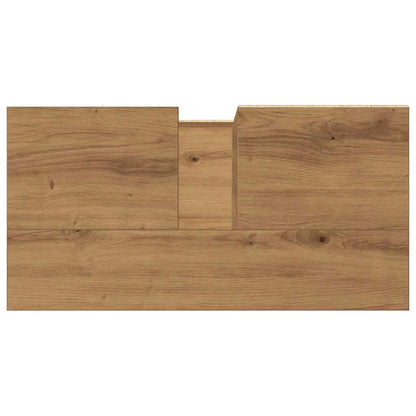 Bathroom Sink Cabinet Artisan Oak 65x33x60 cm Engineered Wood