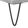 Bathroom Cabinet Concrete Grey 80x33x60 cm Engineered Wood