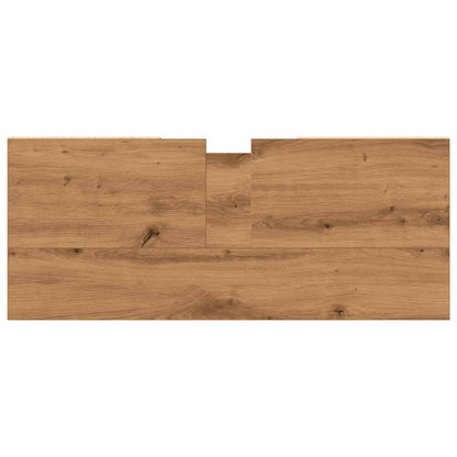 Bathroom Sink Cabinet Artisan Oak 80x33x60 cm Engineered Wood
