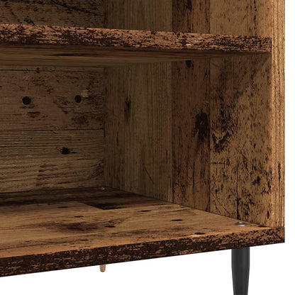 Record Cabinet Old Wood 84.5x38x48 cm Engineered Wood