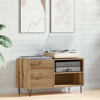 Record Cabinet Artisan Oak 84.5x38x48 cm Engineered Wood