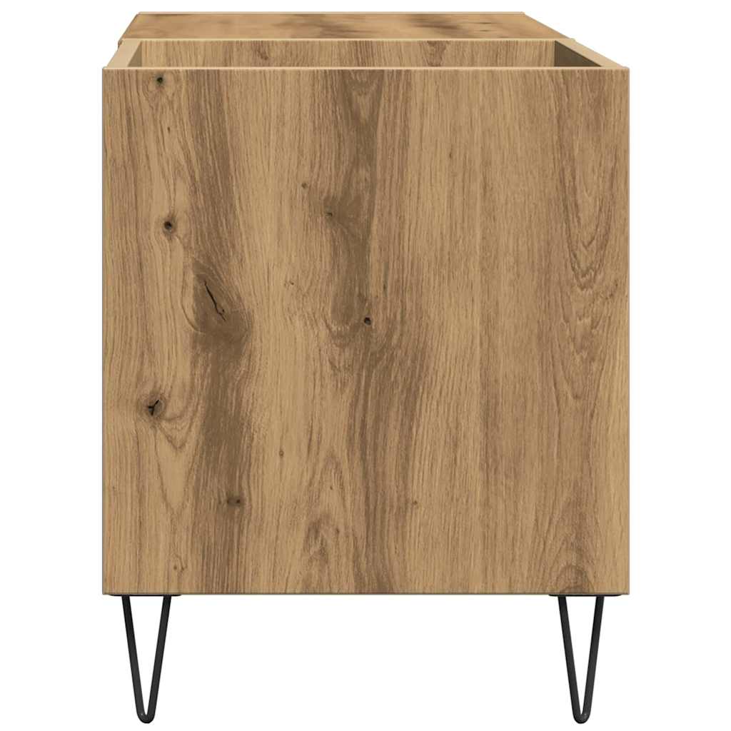 Record Cabinet Artisan Oak 84.5x38x48 cm Engineered Wood