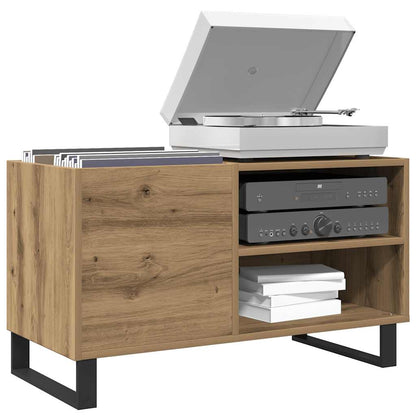 Record Cabinet Artisan Oak 84.5x38x48 cm Engineered Wood