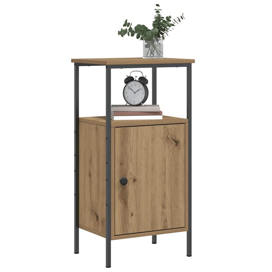 Bedside Cabinet Artisan Oak 41x31x80 cm Engineered Wood