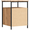 Bedside Cabinet Artisan Oak 44x45x60 cm Engineered Wood