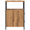 Bedside Cabinet Artisan Oak 34x35.5x50 cm Engineered Wood
