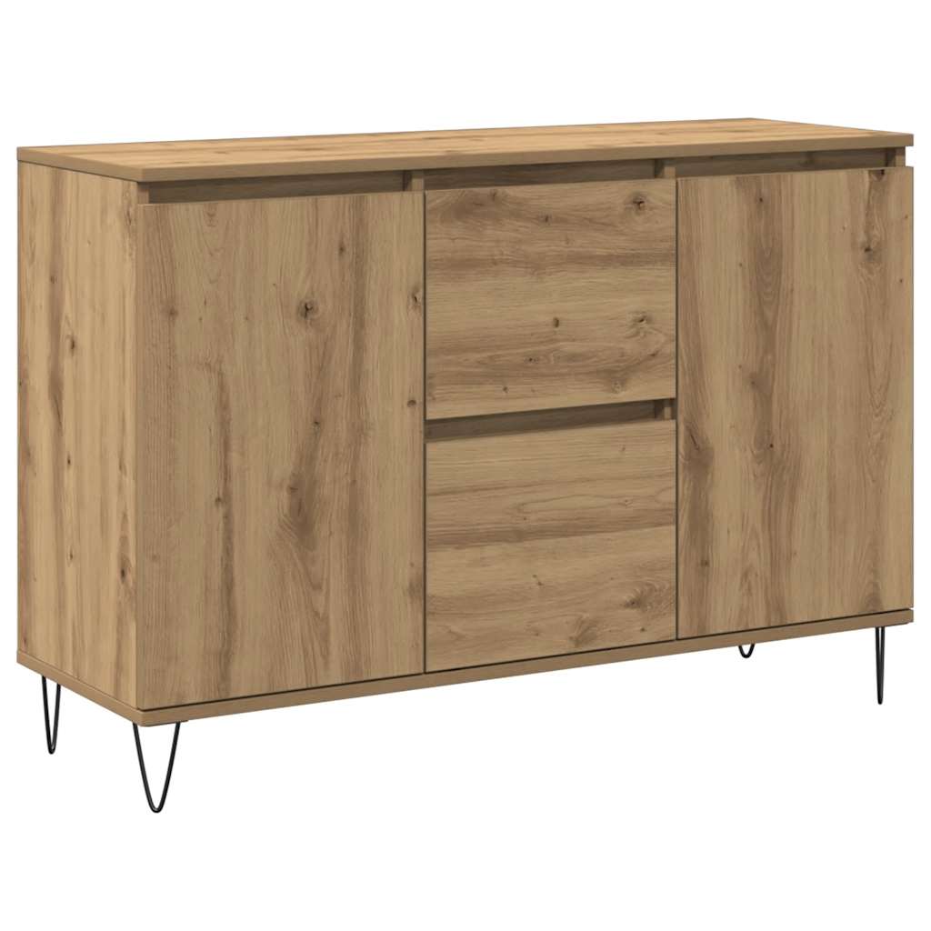 Sideboard Artisan Oak 101.5x35x70 cm Engineered Wood