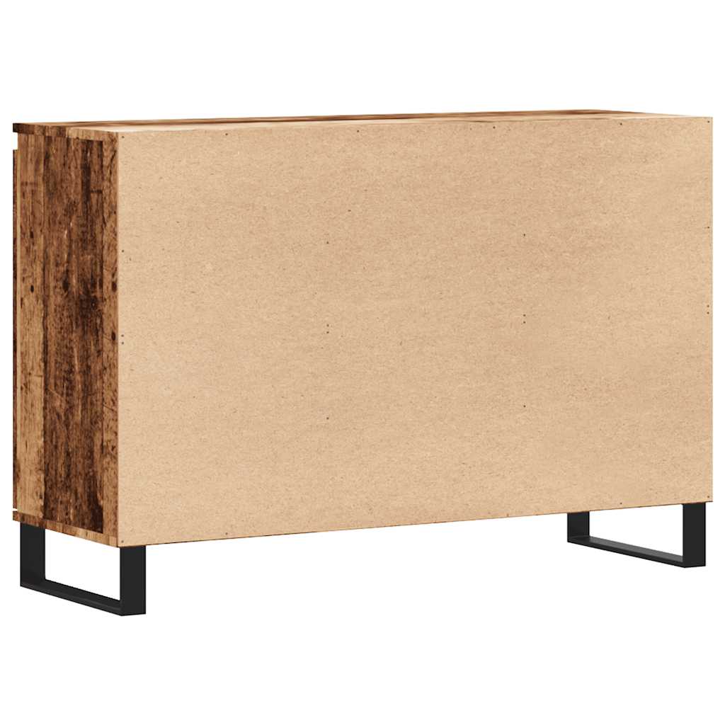 Sideboard Old Wood 101.5x35x70 cm Engineered Wood