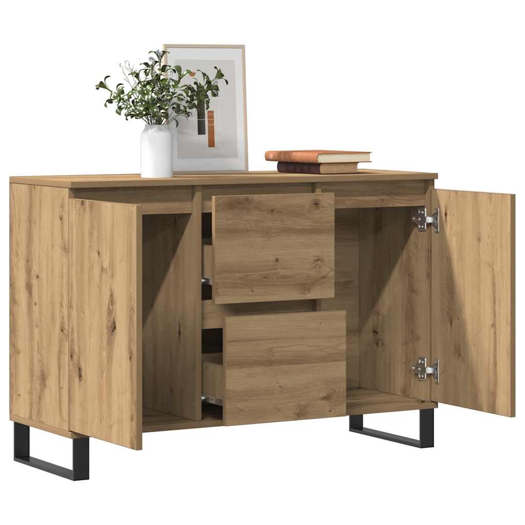 Sideboard Artisan Oak 101.5x35x70 cm Engineered Wood