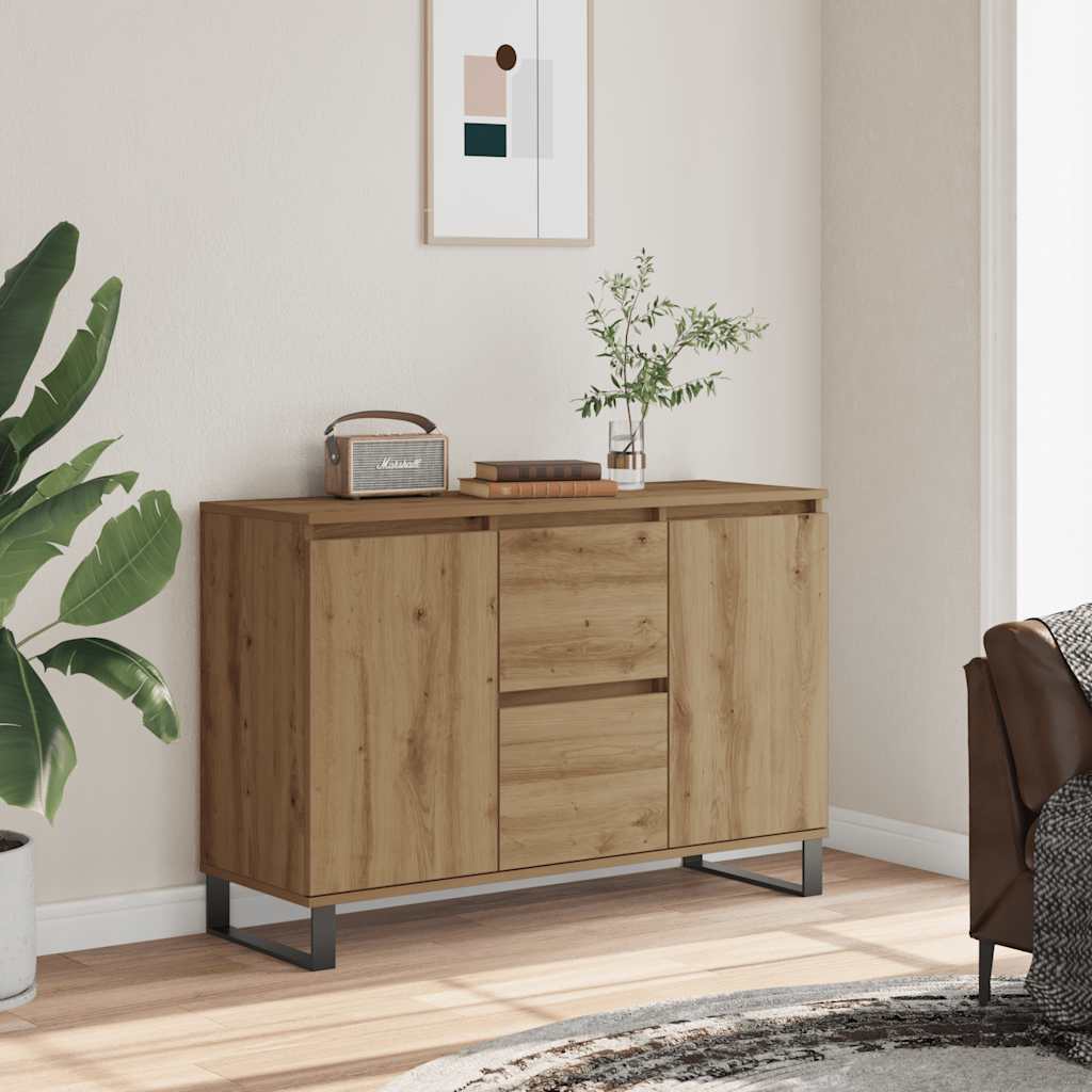 Sideboard Artisan Oak 101.5x35x70 cm Engineered Wood