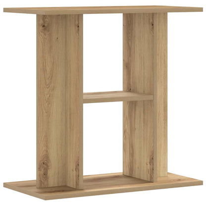 Aquarium Stand Artisan Oak 60x30x60 cm Engineered Wood