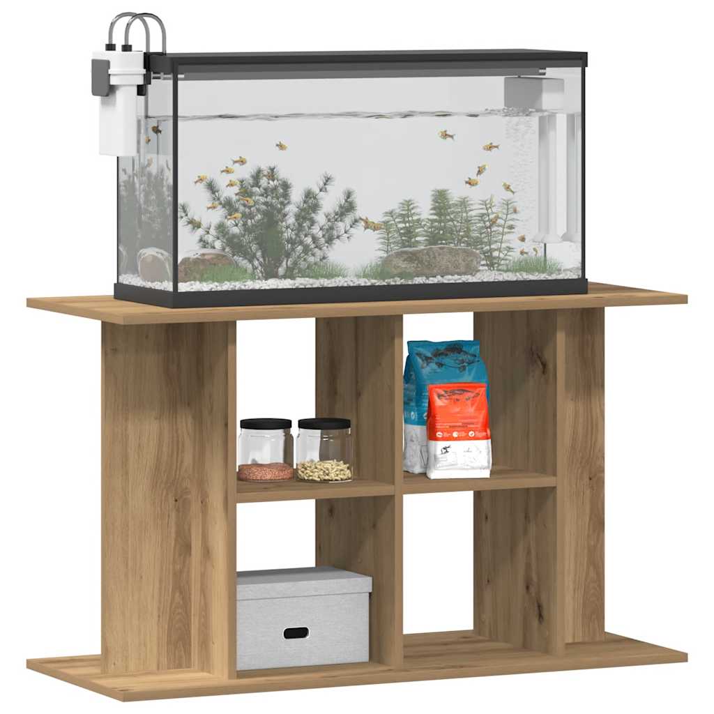 Aquarium Stand Artisan Oak 100x40x60 cm Engineered Wood