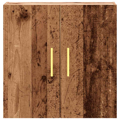 Wall Cabinet Old Wood 60x31x60 cm Engineered Wood