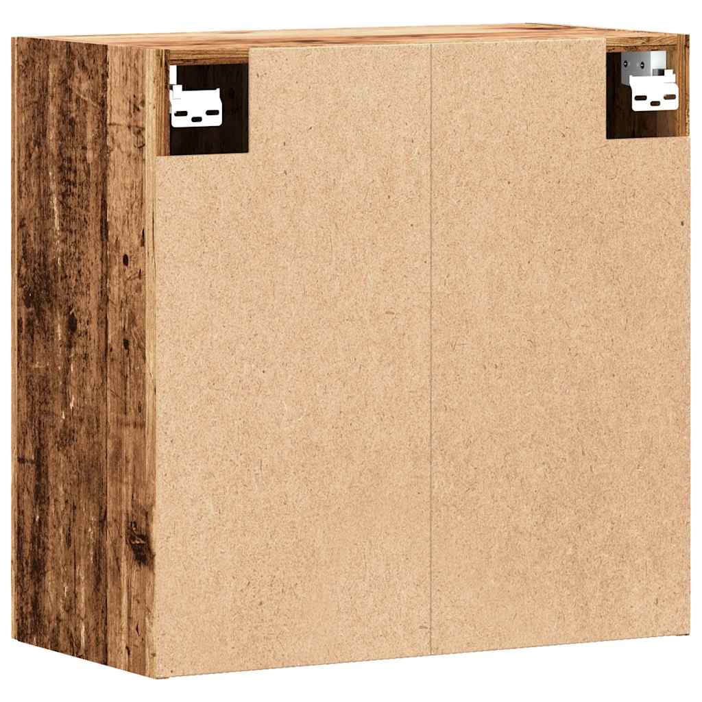 Wall Cabinet Old Wood 60x31x60 cm Engineered Wood