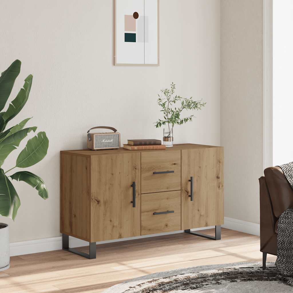 Sideboard Artisan Oak 100x36x60 cm Engineered Wood