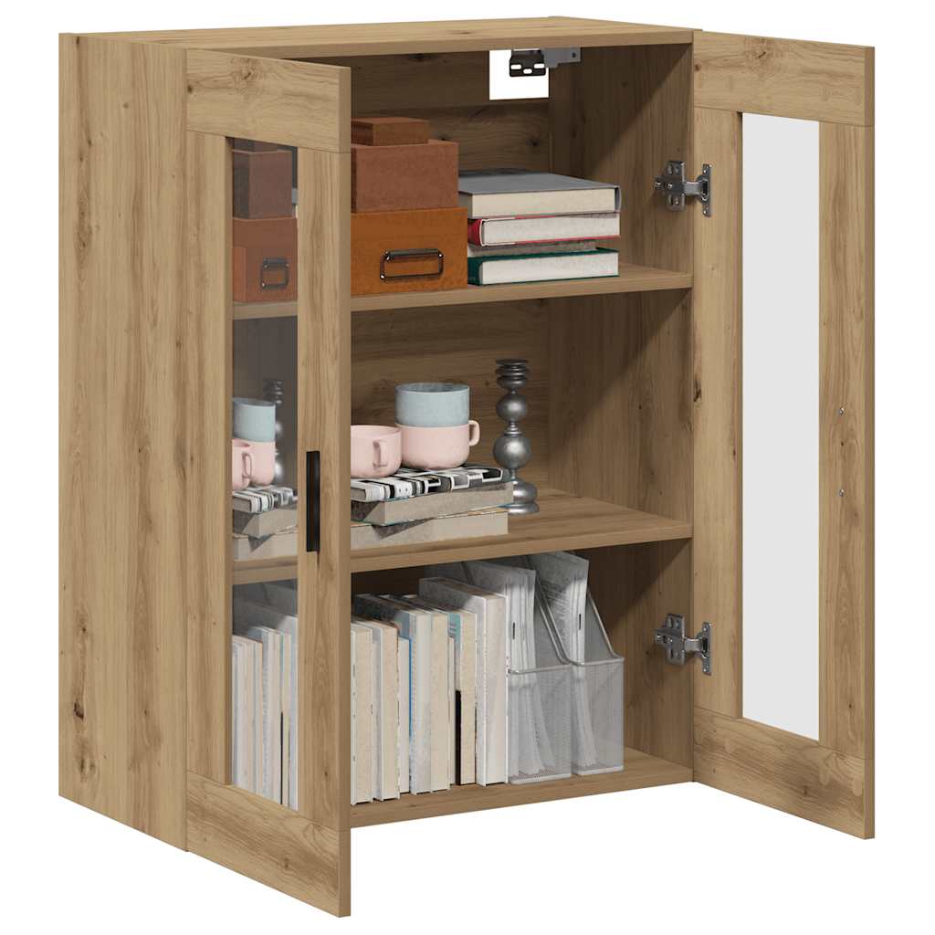 Wall Mounted Cabinet Artisan Oak 69.5x34x90 cm