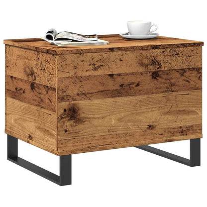 Coffee Table Old Wood 60x44.5x45 cm Engineered Wood