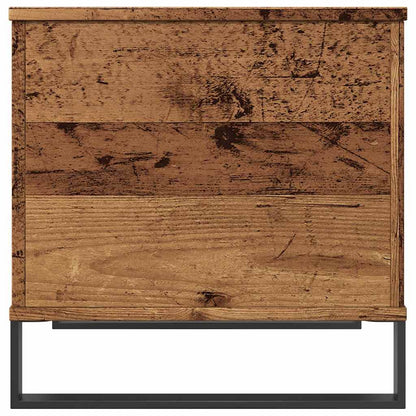 Coffee Table Old Wood 60x44.5x45 cm Engineered Wood
